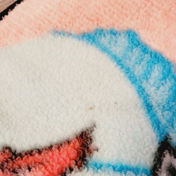 RARE Dr. Seuss Fleece Blanket Featuring Horton The Elephant Fox Cat in The Hat - Picture 7 of 14